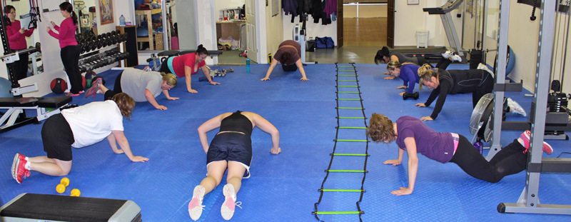 Gym at On The Move Personal Fitness